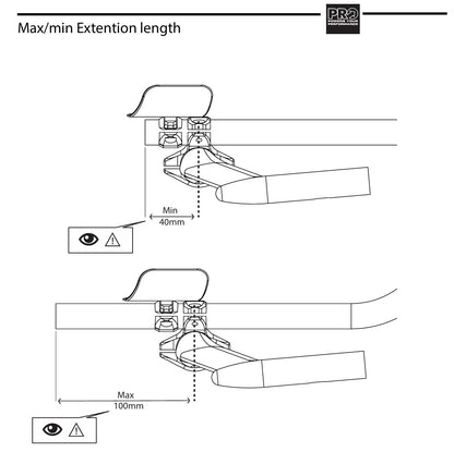 Lenkeraufleger PRO MISSILE ALU S-Form