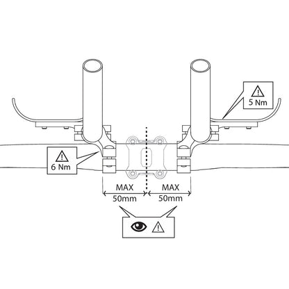 Lenkeraufleger PRO MISSILE ALU S-Form