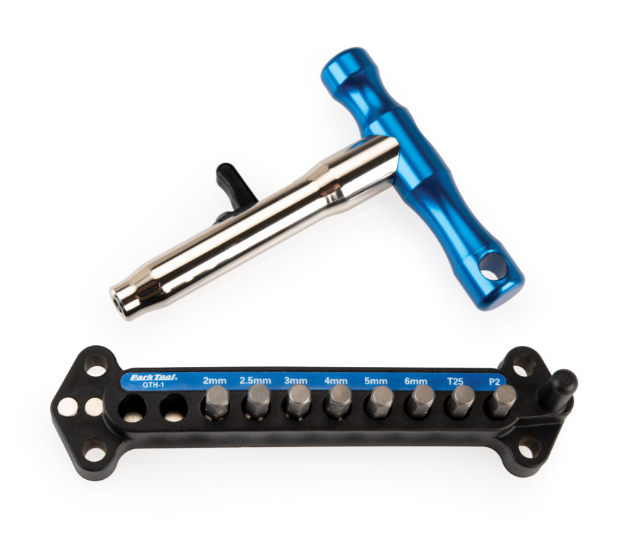 Park Tool QTH-1 Schnellwechsel-T-Griff mit Bits