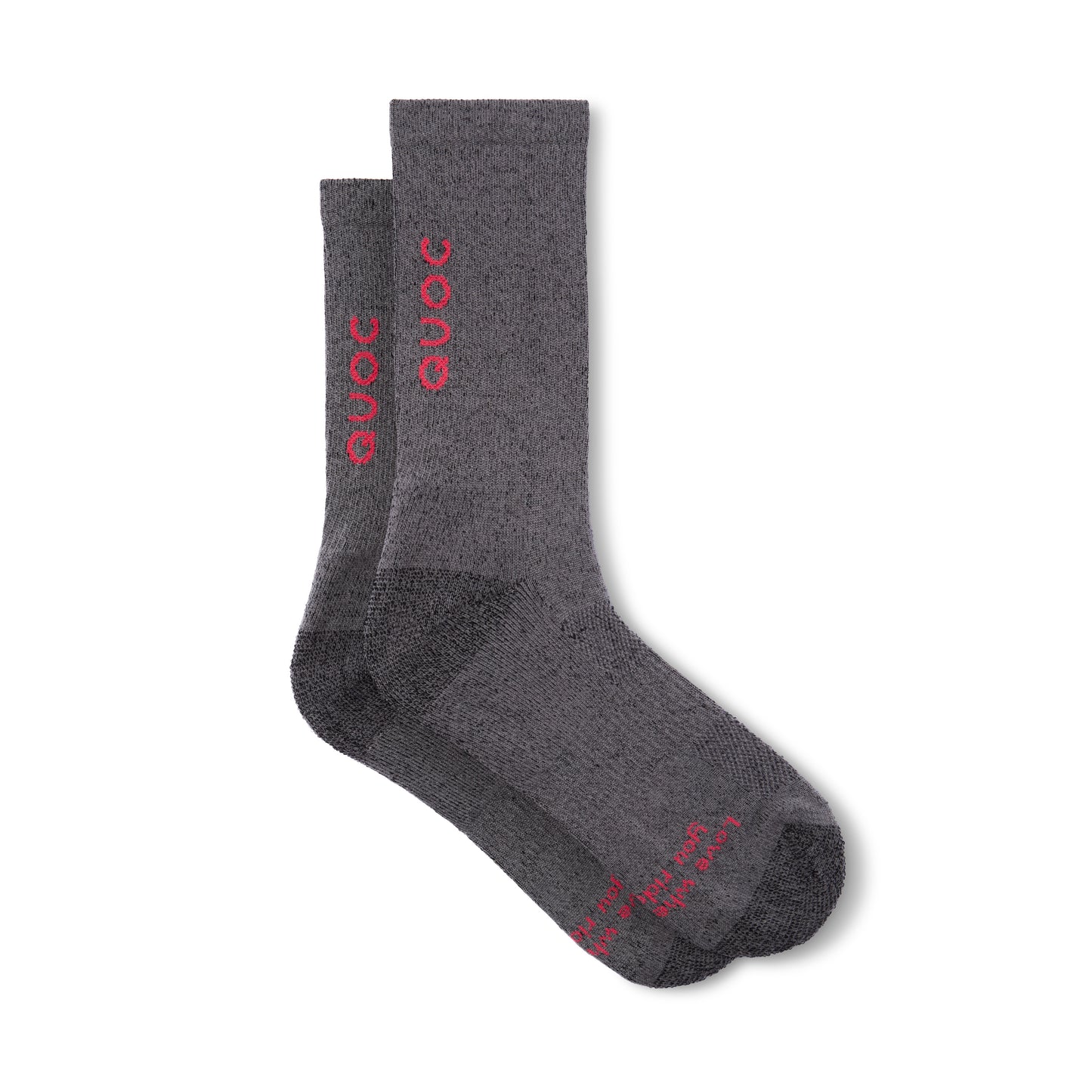 QUOC ALL SEASON MERINO Socken Grau