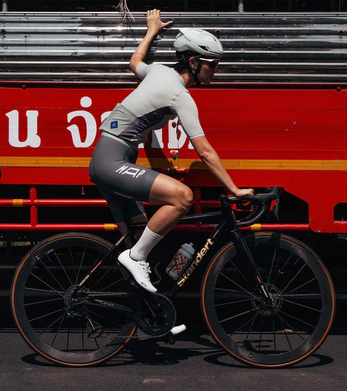 Chaussures Route QUOC ESCAPE ROAD LACE Blanc