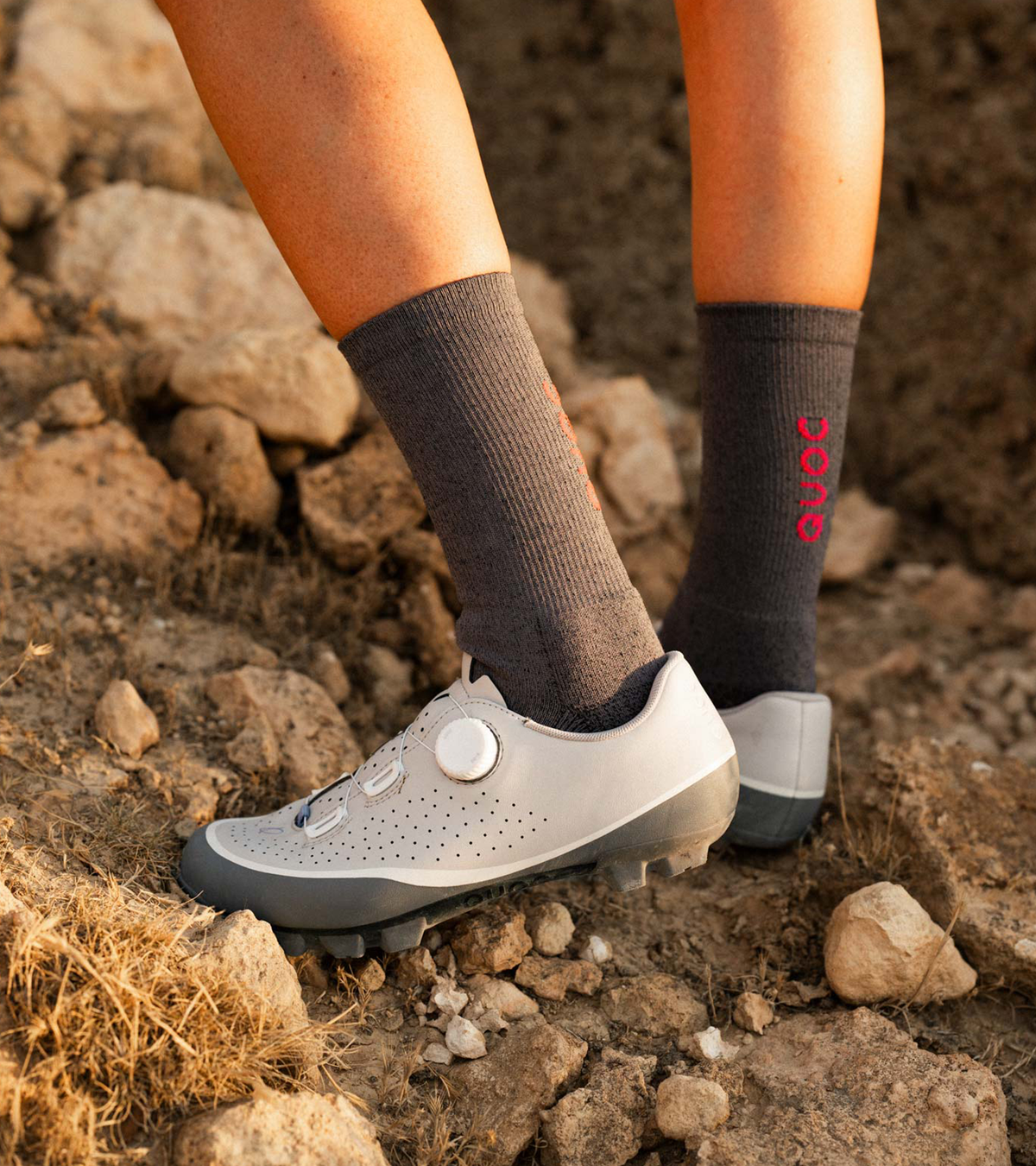 Gravel-Schuhe QUOC GRAN TOURER III Grau