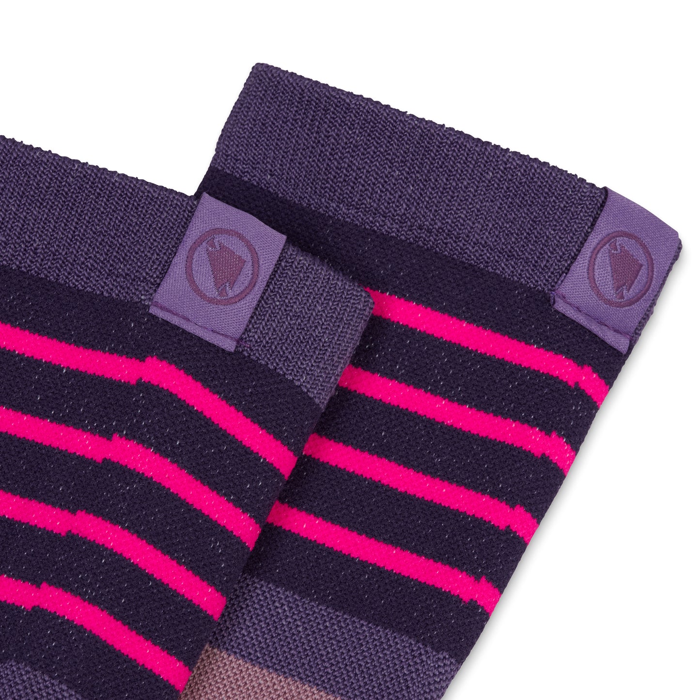 Chaussettes ENDURA BLOCK Violet