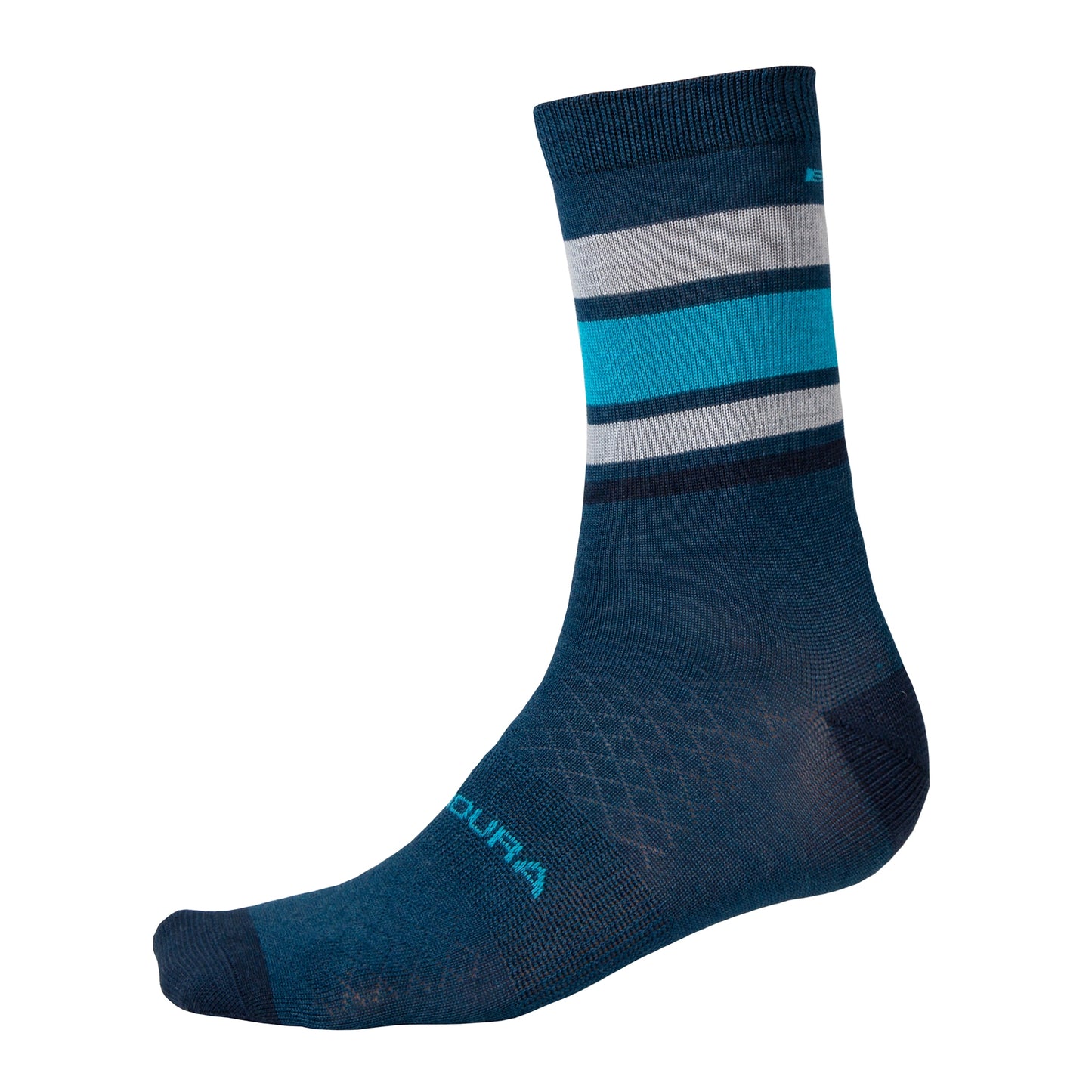 ENDURA BAABAA MERINO STRIPE Socken Blau