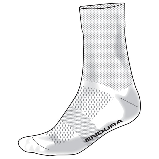 ENDURA PRO SL POWER Socken Weiß