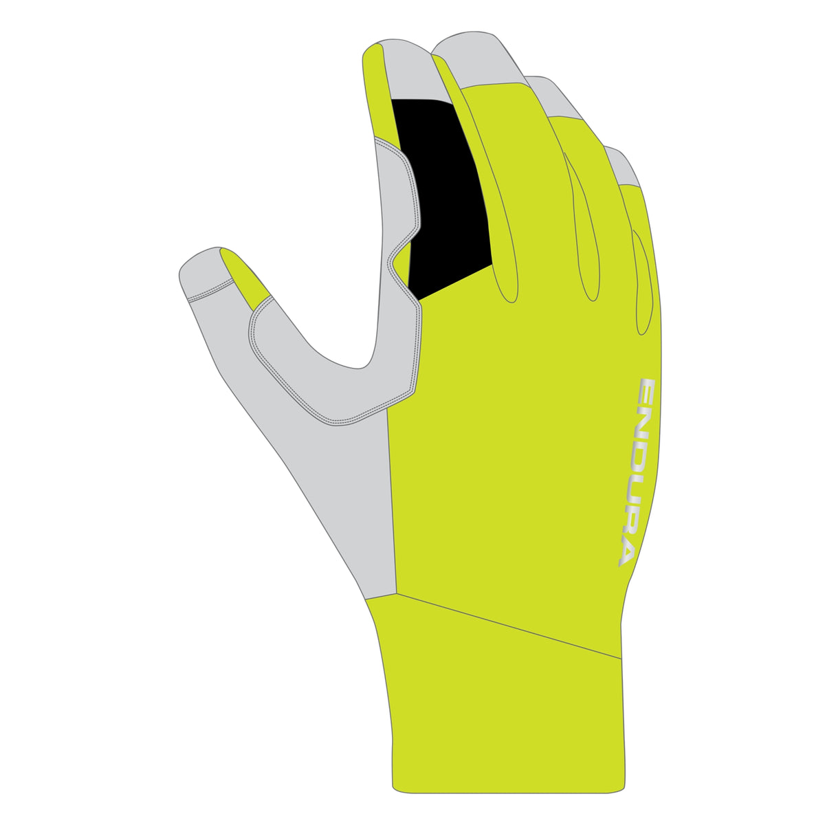 Handschuhe ENDURA LOOP WATERPROOF Gelb