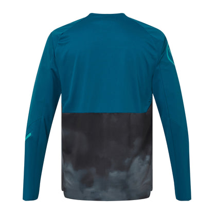 Trikot ENDURA MT500 BURNER Langarm Blau