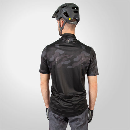 Maillot ENDURA HUMMVEE RAY II Kurzarm Schwarz
