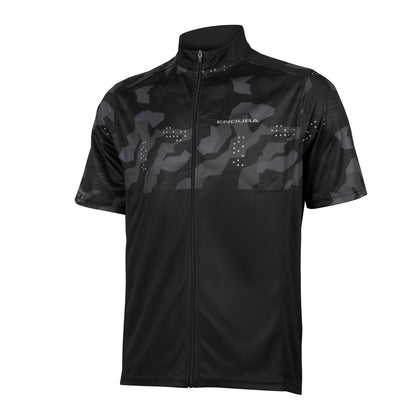 Maillot ENDURA HUMMVEE RAY II Kurzarm Schwarz