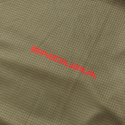 Trikot ENDURA SINGLETRACK CORE TEE II Kurzarm Khaki/Rot