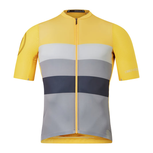 ENDURA PRO SL RACE Trikot Kurzarm Grau/Senf