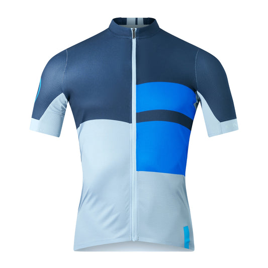 ENDURA FS260 PRINT Trikot Kurzarm Blau