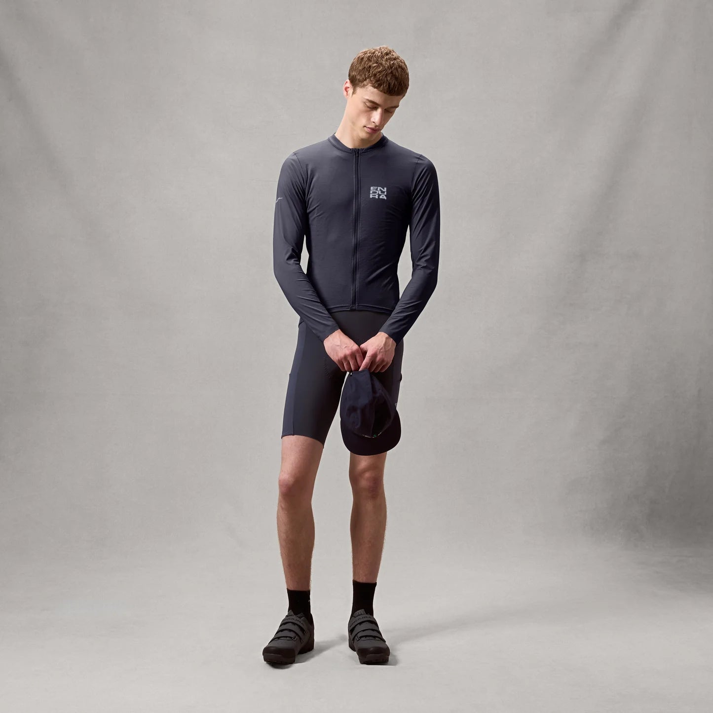 ENDURA ALLTRACK RIDE Langarmtrikot Carbon Grau
