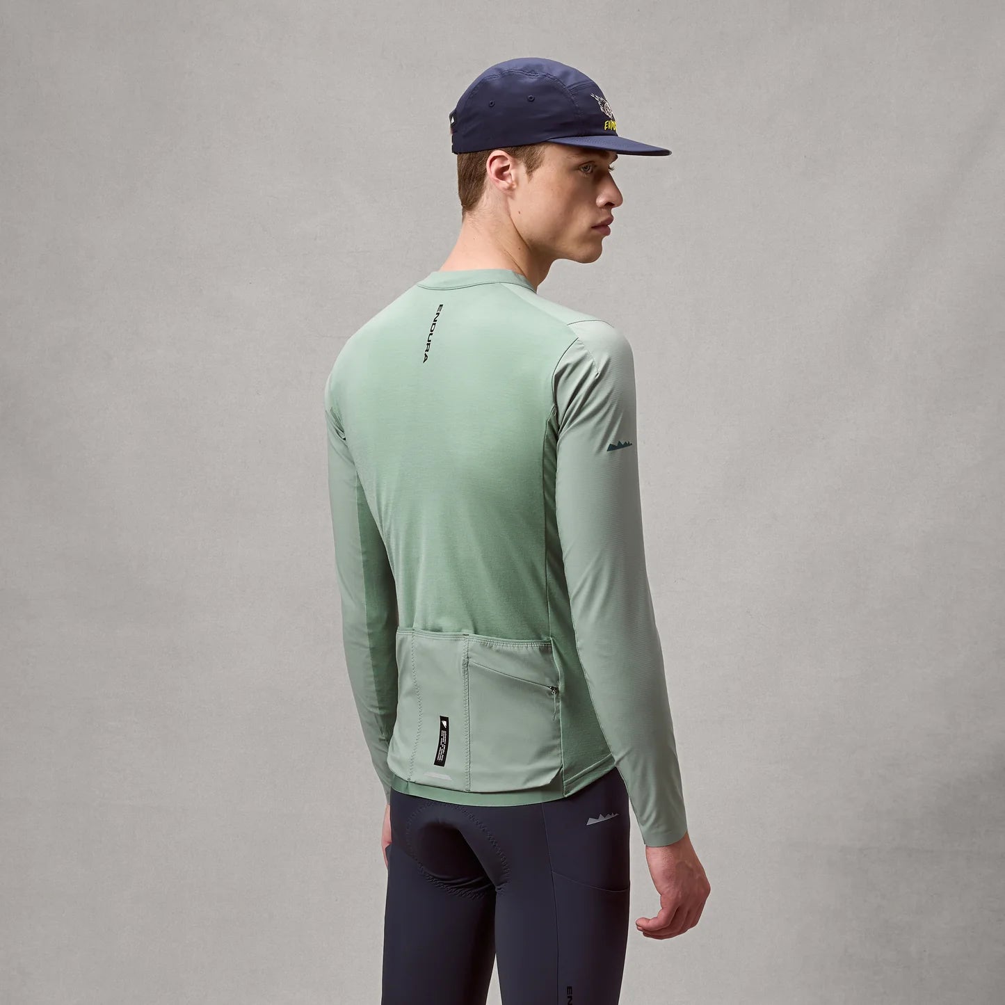 Trikot ENDURA ALLTRACK RIDE Langarm Sage