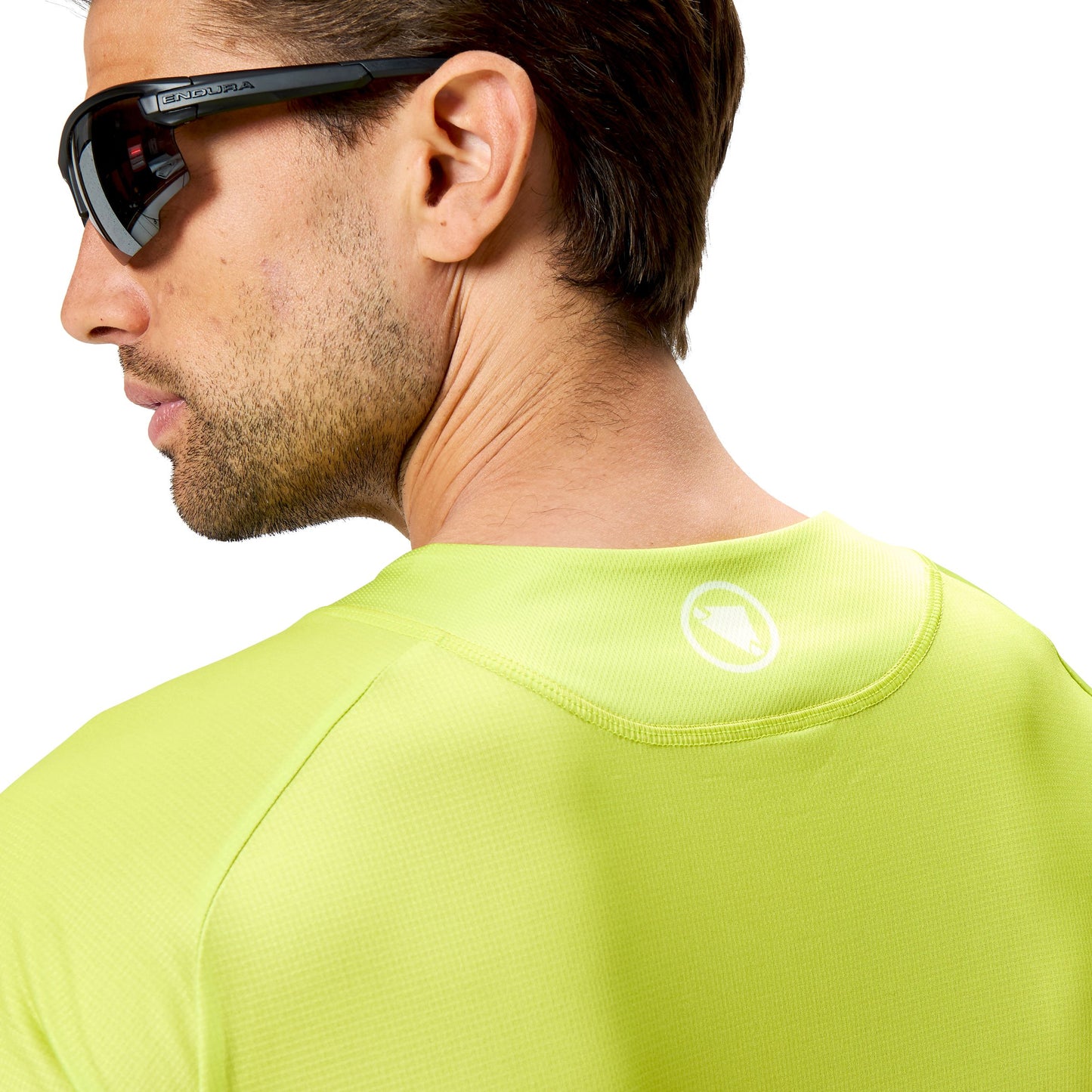 Maillot ENDURA CORE PRINTED Manches Longues Vert 2025