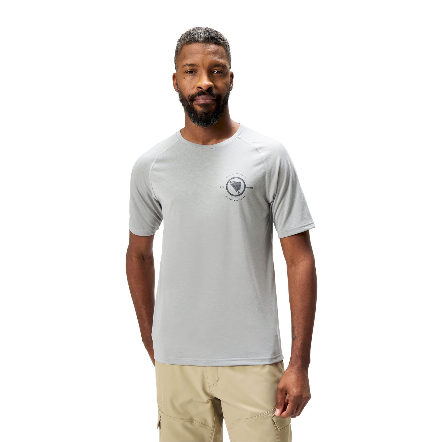 ENDURA LOOP Trikot Kurzarm Grau 2025