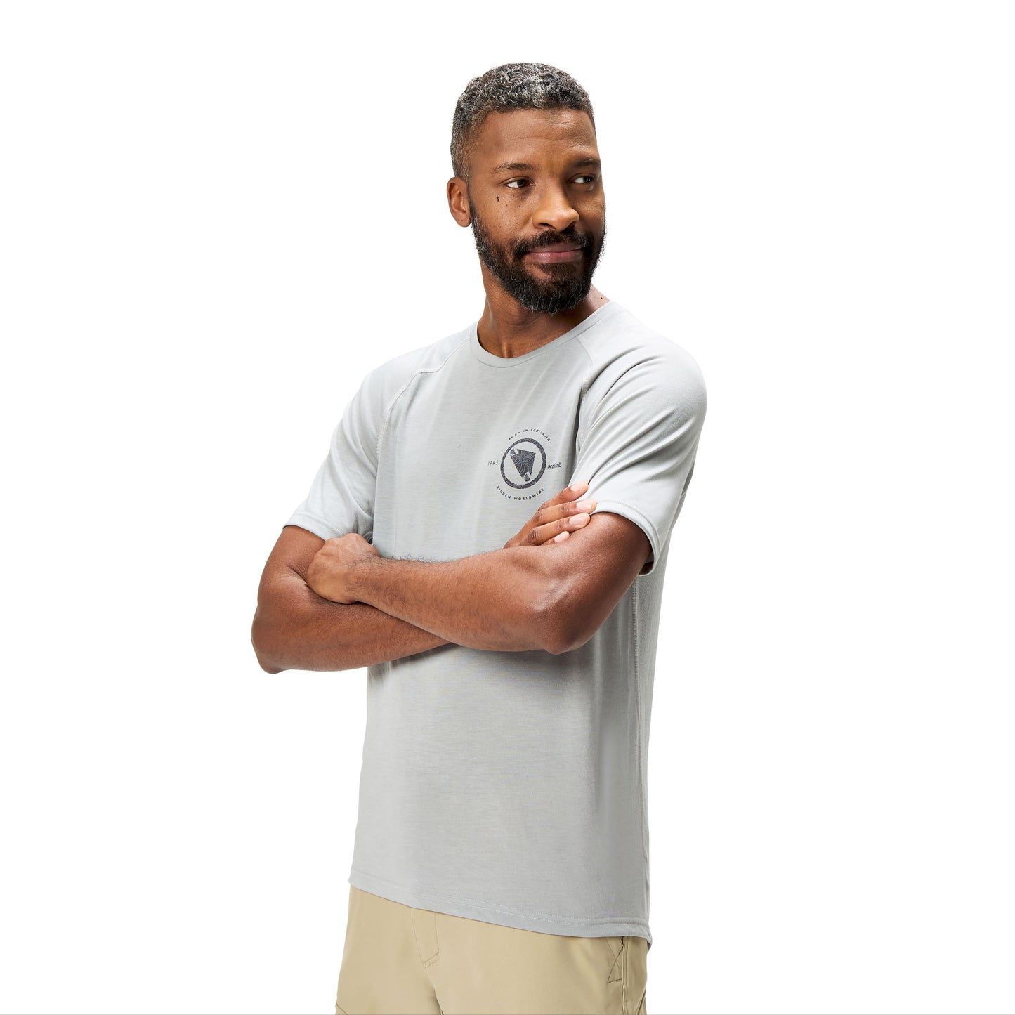 ENDURA LOOP Trikot Kurzarm Grau 2025
