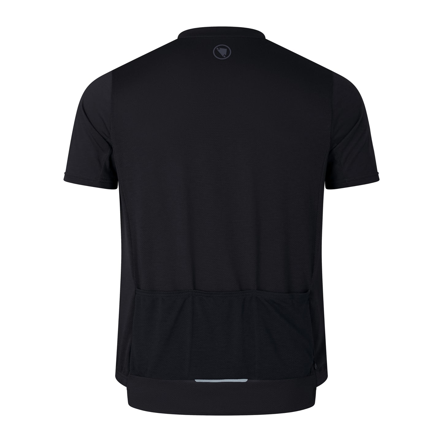ENDURA LOOP ZIPPED Trikot Kurzarm Schwarz
