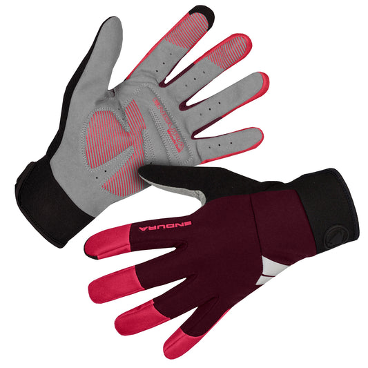 ENDURA WINDCHILL Damen Handschuhe Bordeaux