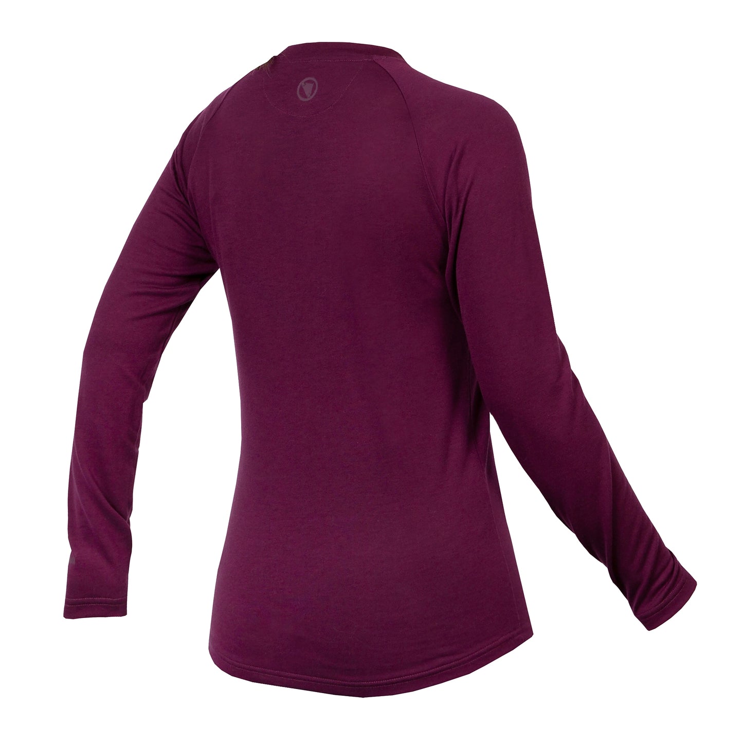 Sous-Vêtement ENDURA BAABAA BLEND Manches Longues Femme Aubergine