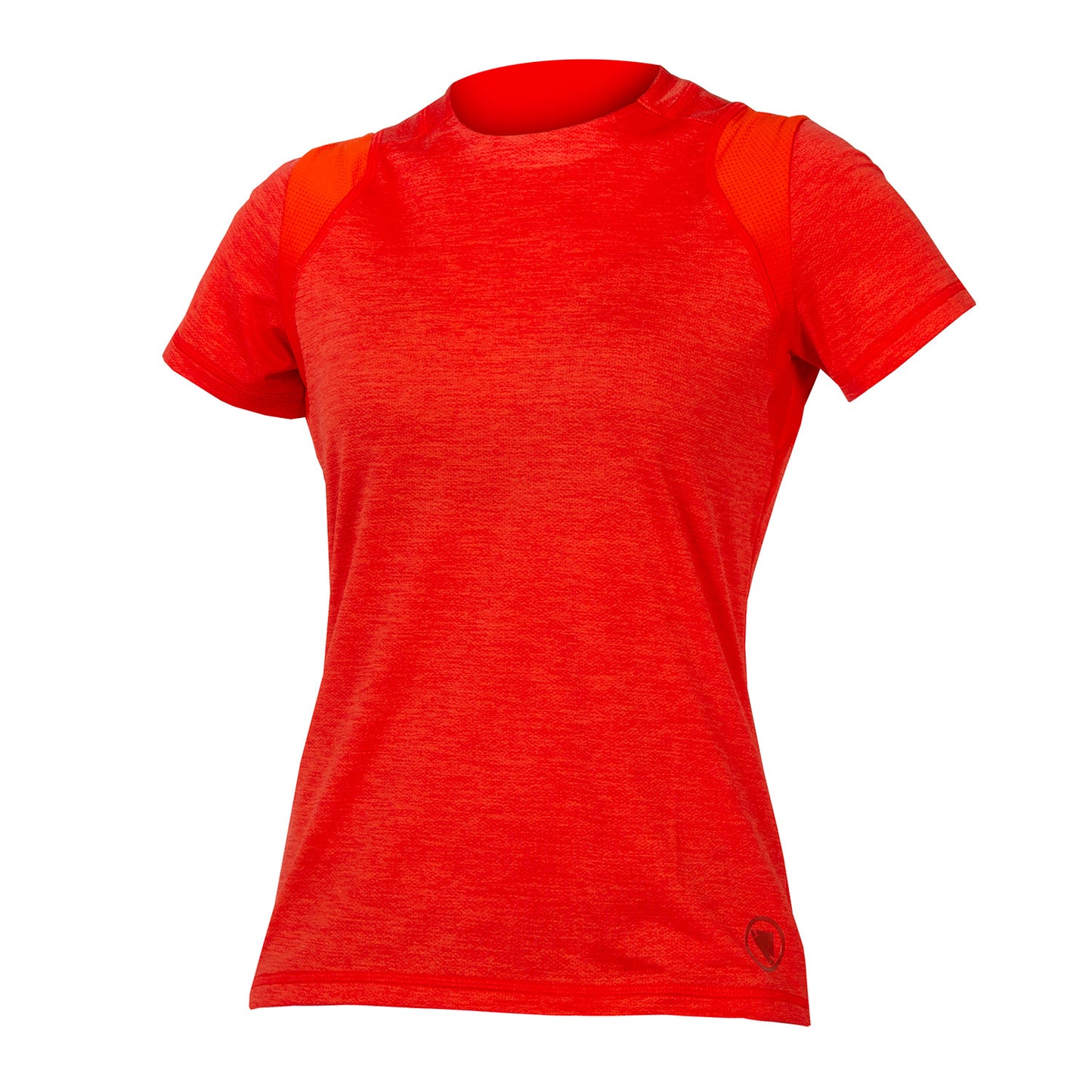 Maillot ENDURA SINGLETRACK Femme Manches Courtes Rouge