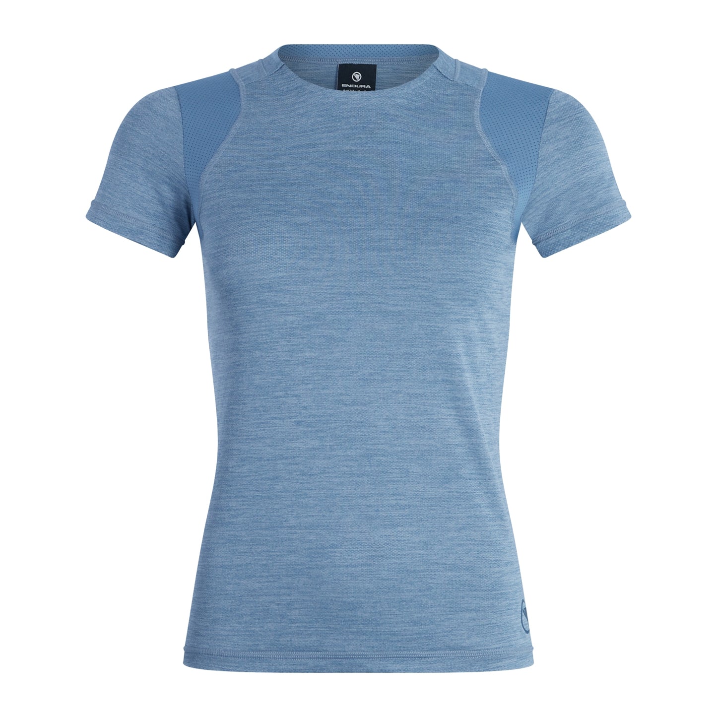 Maillot ENDURA SINGLETRACK Femme Manches Courtes Bleu