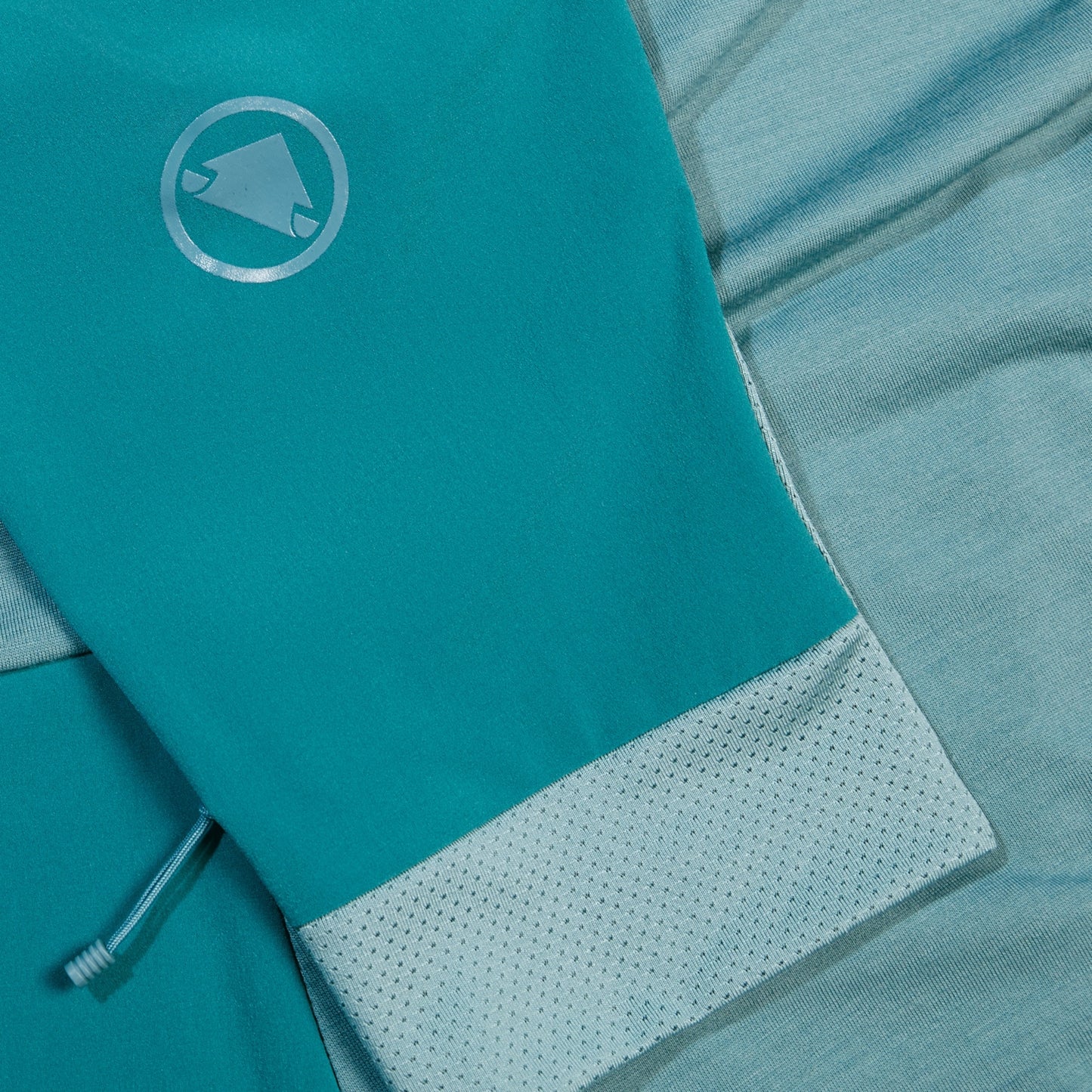 Maillot ENDURA GV500 Femme Manches Courtes Bleu