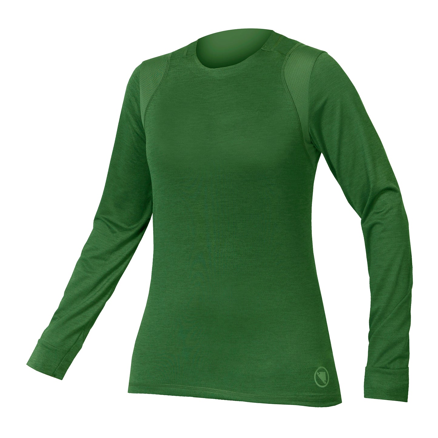 Maillot ENDURA SINGLETRACK Manches Longues Femme Vert