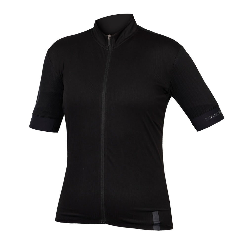 Maillot ENDURA FS260 Femme Manches Courtes Noir 2025