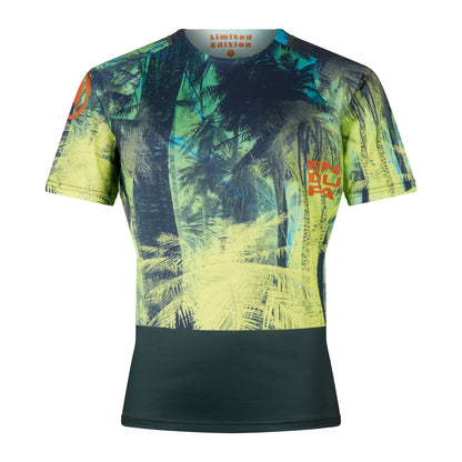 Maillot ENDURA TROPICAL LTD Femme Manches Courtes Vert