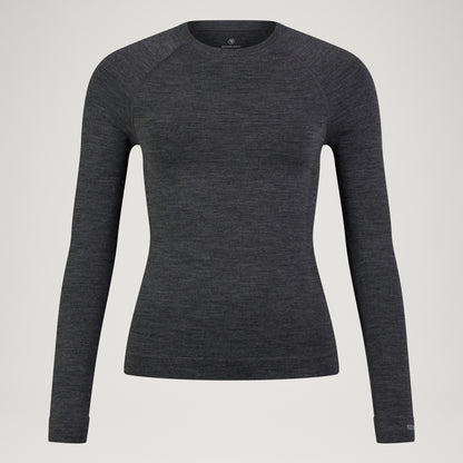 Unterziehshirt ENDURA BAABAA PRO Langarm Damen Grau