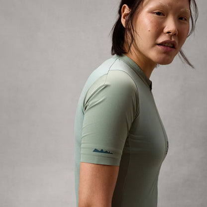 Trikot ENDURA ALLTRACK RIDE Kurzarm Damen Sage Green