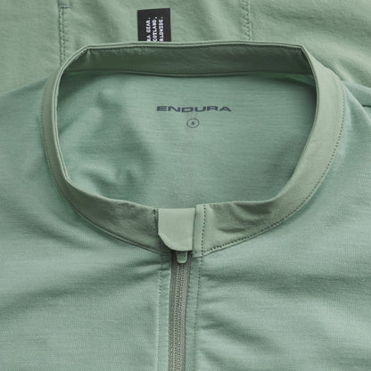Trikot ENDURA ALLTRACK RIDE Damen Langarm Sage Green