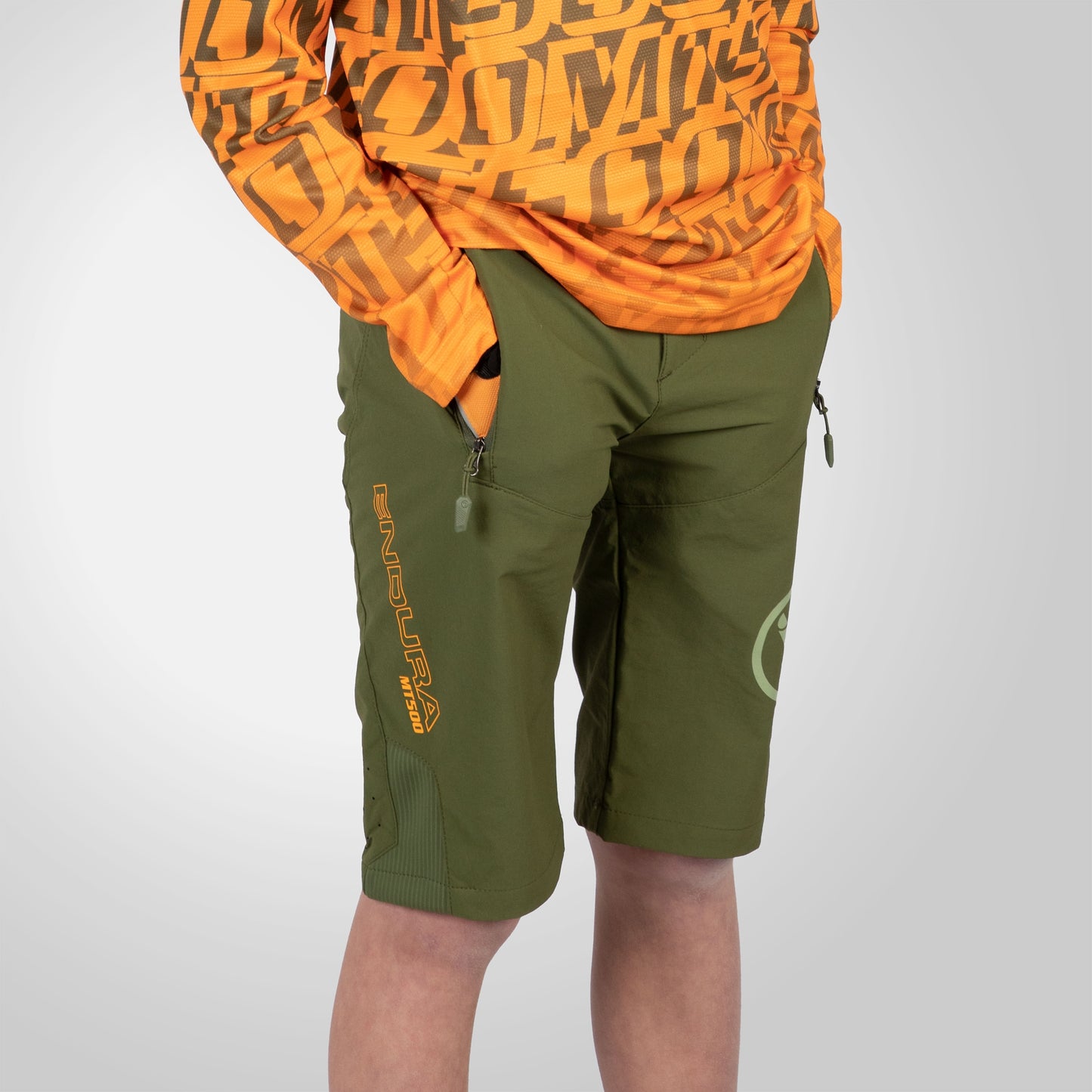 ENDURA MT500 II Junior Shorts Khaki