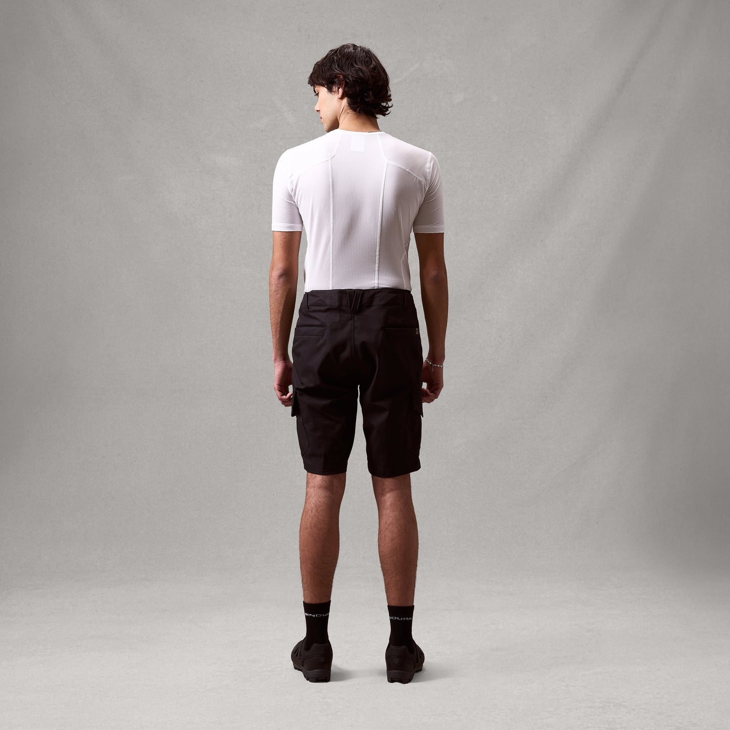 Short ENDURA LOOP CARGO Noir