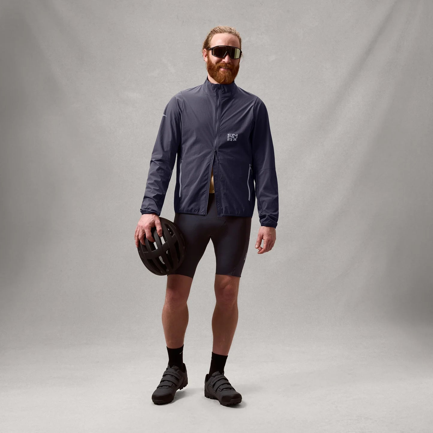 Veste ENDURA ALLTRACK RIDE PACKABLE Carbon Gris