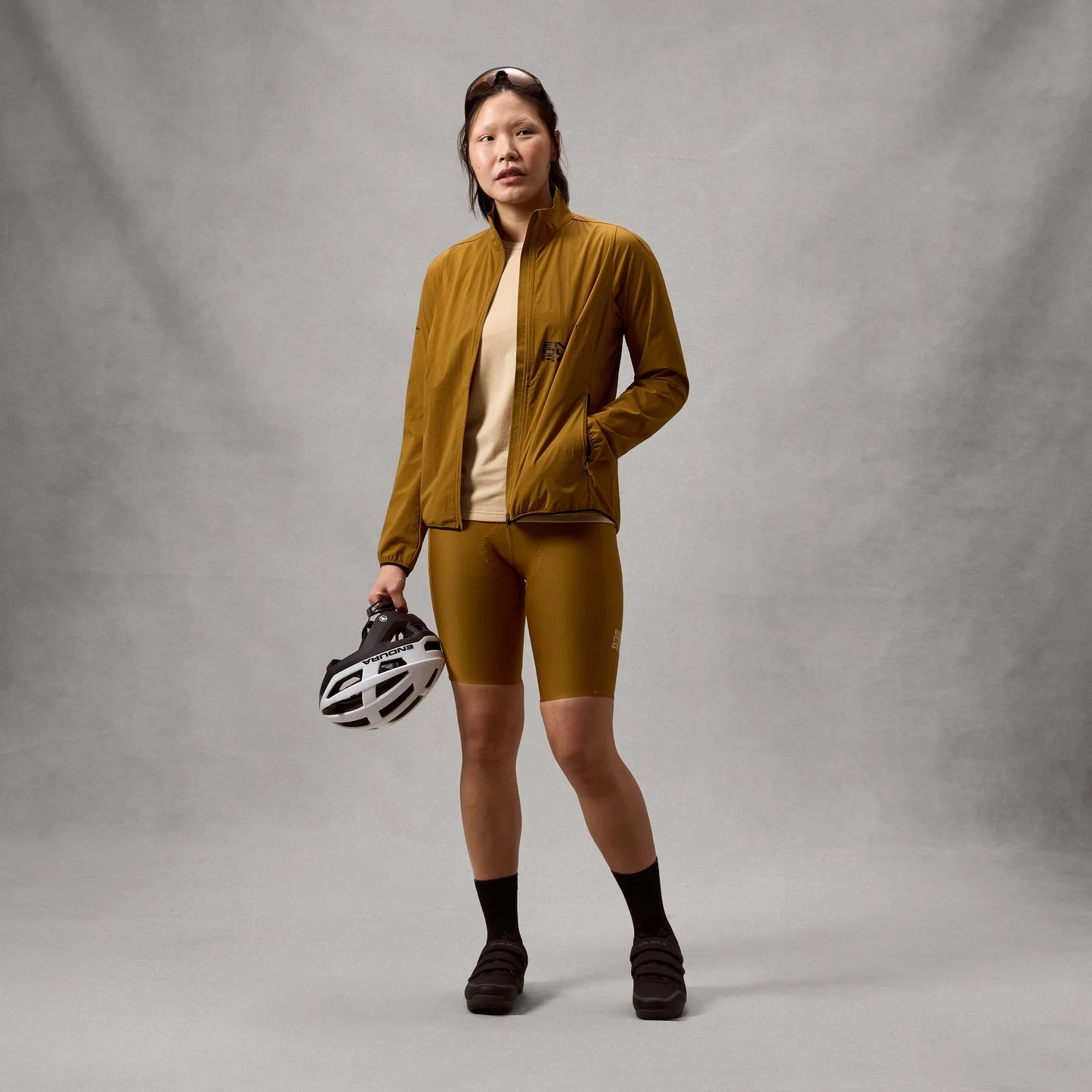 Veste ENDURA  ALLTRACK RIDE PACKABLE Femme Bronze