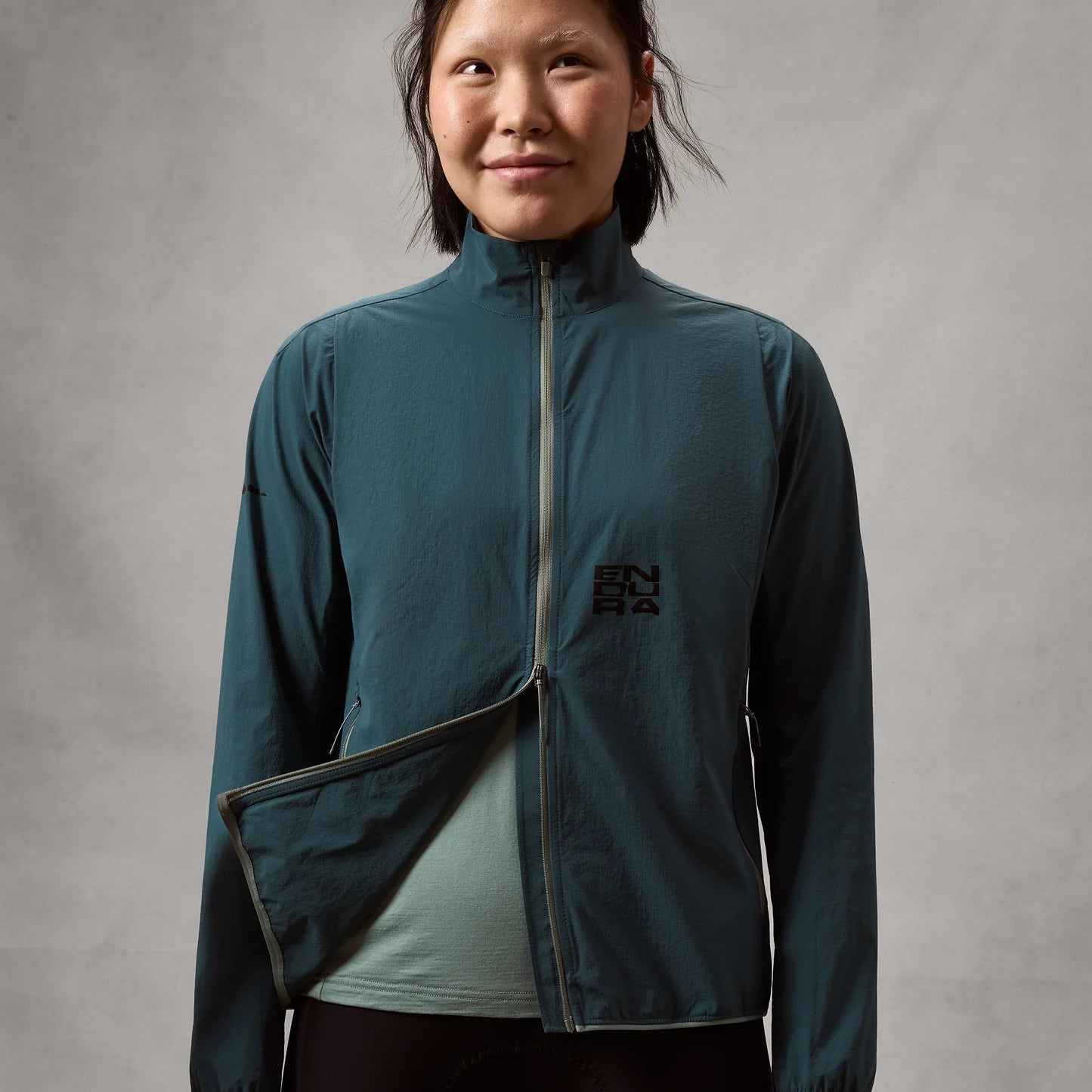 Veste ENDURA  ALLTRACK RIDE PACKABLE Femme Teal