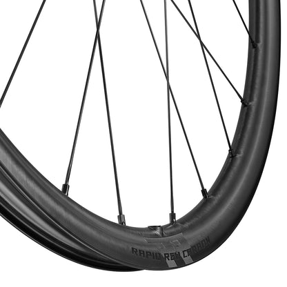 Laufradsatz FULCRUM RAPID RED CARBON 700c Tubeless Ready Center Lock)