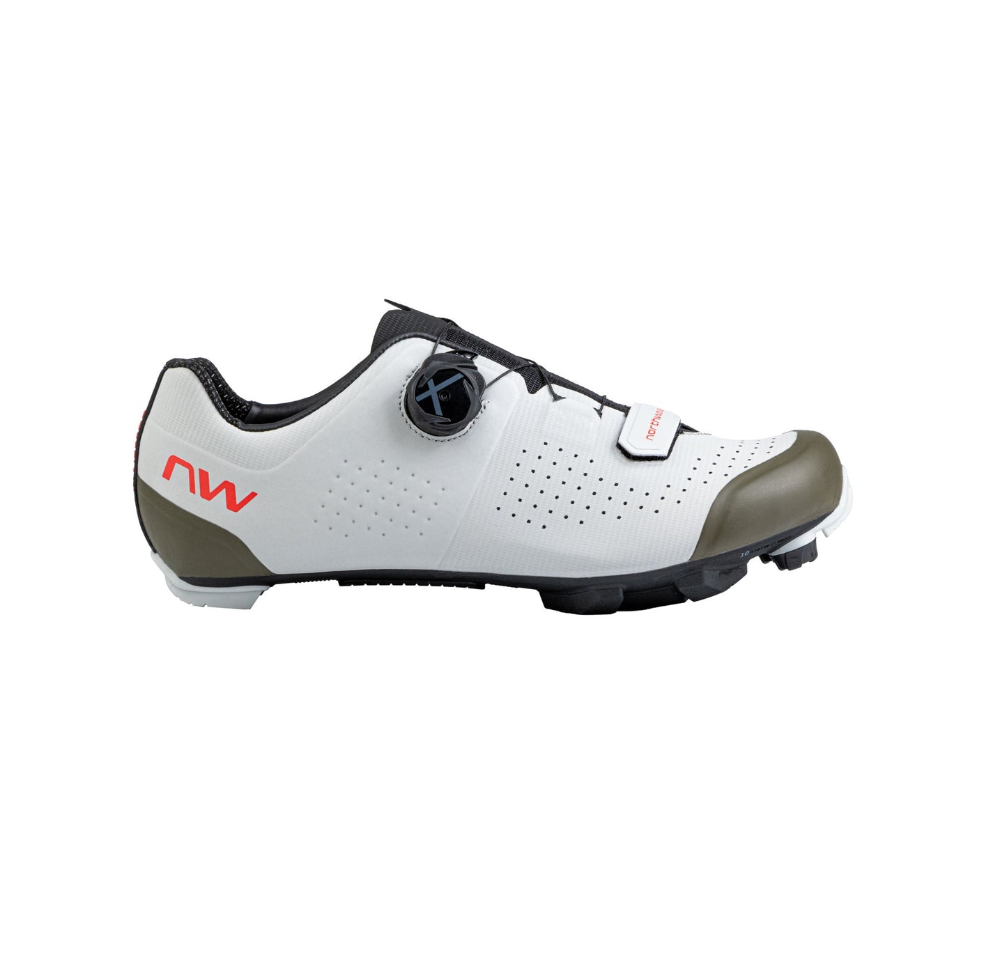 Chaussures VTT XC/Gravel NORTHWAVE RAZER Gris Clair/Vert
