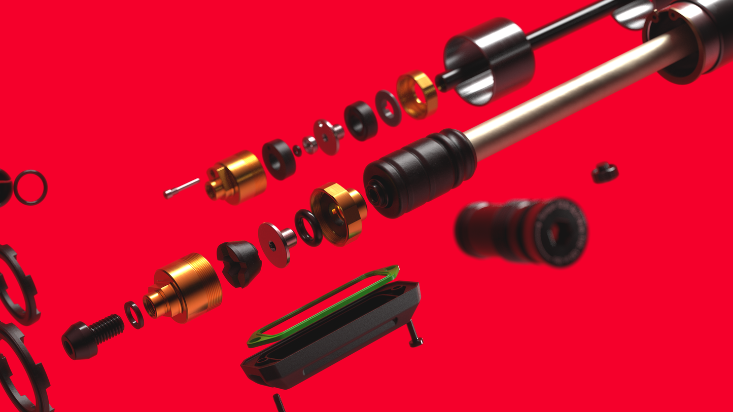 Fourche ROCKSHOX BOXXER ULTIMATE CHARGER 3.2 RC2 29" Axe 20x110mm Boost Noir