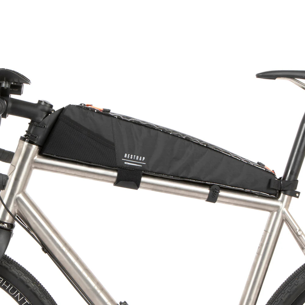 Sacoche de Cadre RESTRAP RACE TOP TUBE BAG LONG 2 L Noir