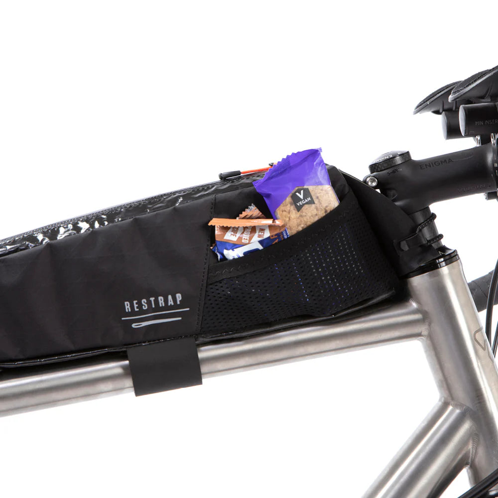 Sacoche de Cadre RESTRAP RACE TOP TUBE BAG LONG 2 L Noir