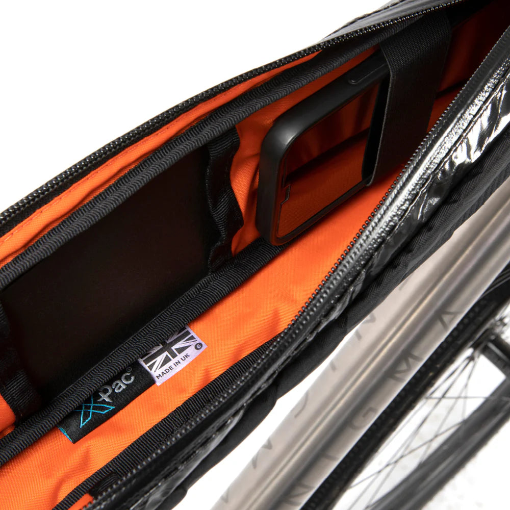 Sacoche de Cadre RESTRAP RACE TOP TUBE BAG LONG 2 L Noir