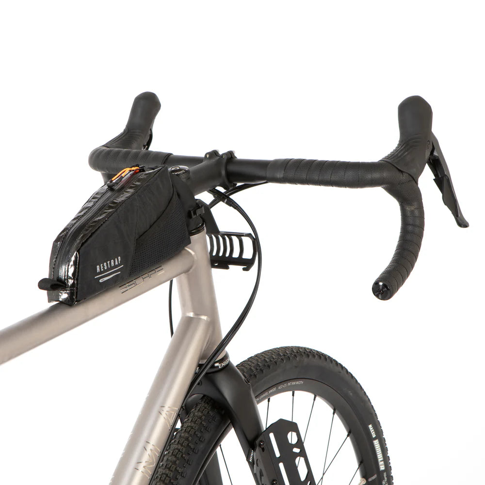 Sacoche de Cadre RESTRAP RACE TOP TUBE BAG SHORT 1.2 L Noir