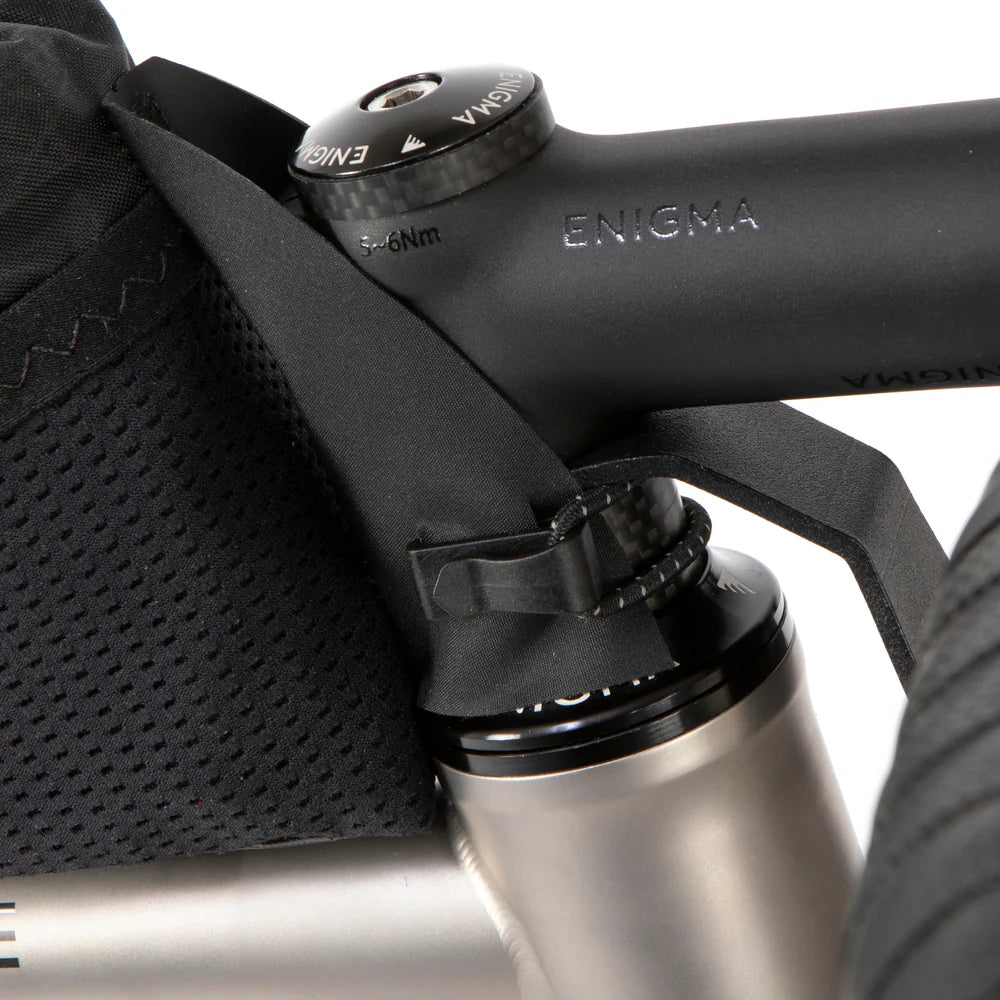 Sacoche de Cadre RESTRAP RACE TOP TUBE BAG SHORT 1.2 L Noir
