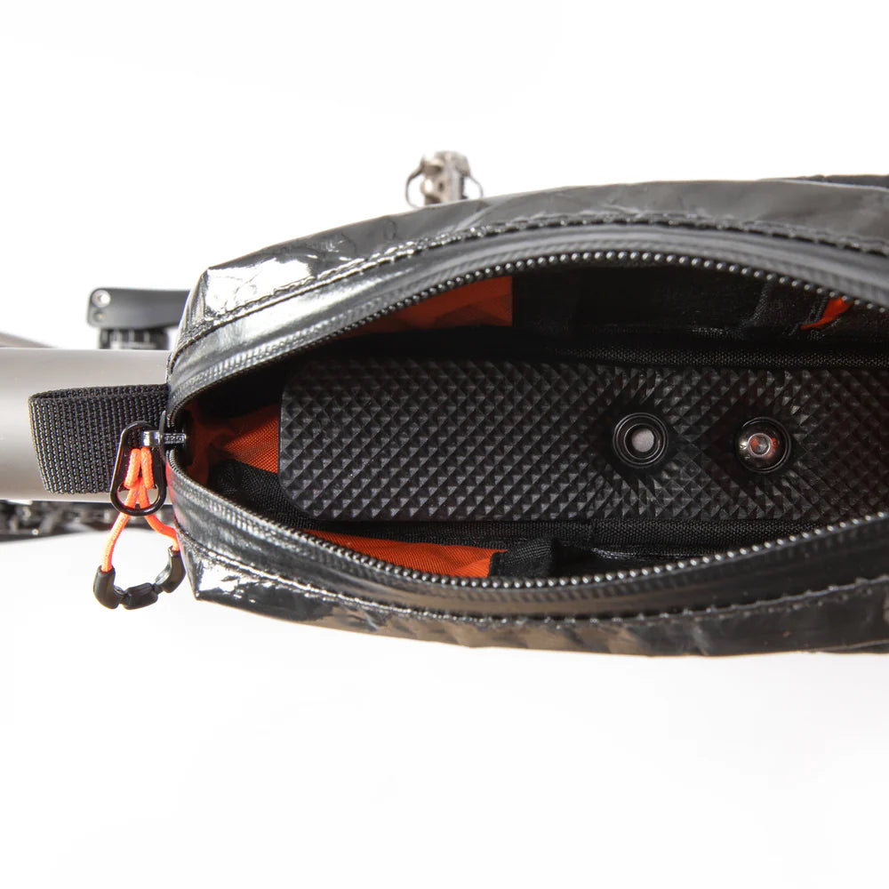 Sacoche de Cadre RESTRAP RACE TOP TUBE BAG SHORT 1.2 L Noir