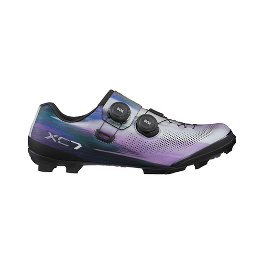 Chaussures VTT SHIMANO XC703 Butterfly Argent/Violet