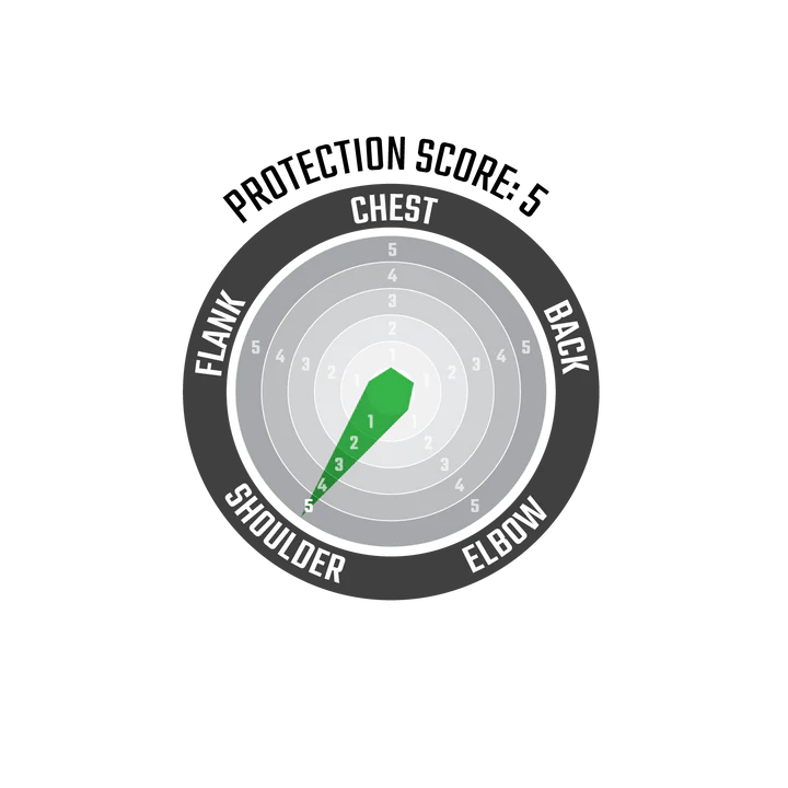 T-Shirt De Protection Épaules LEATT 3DF AIRFIT LITE EVO Noir