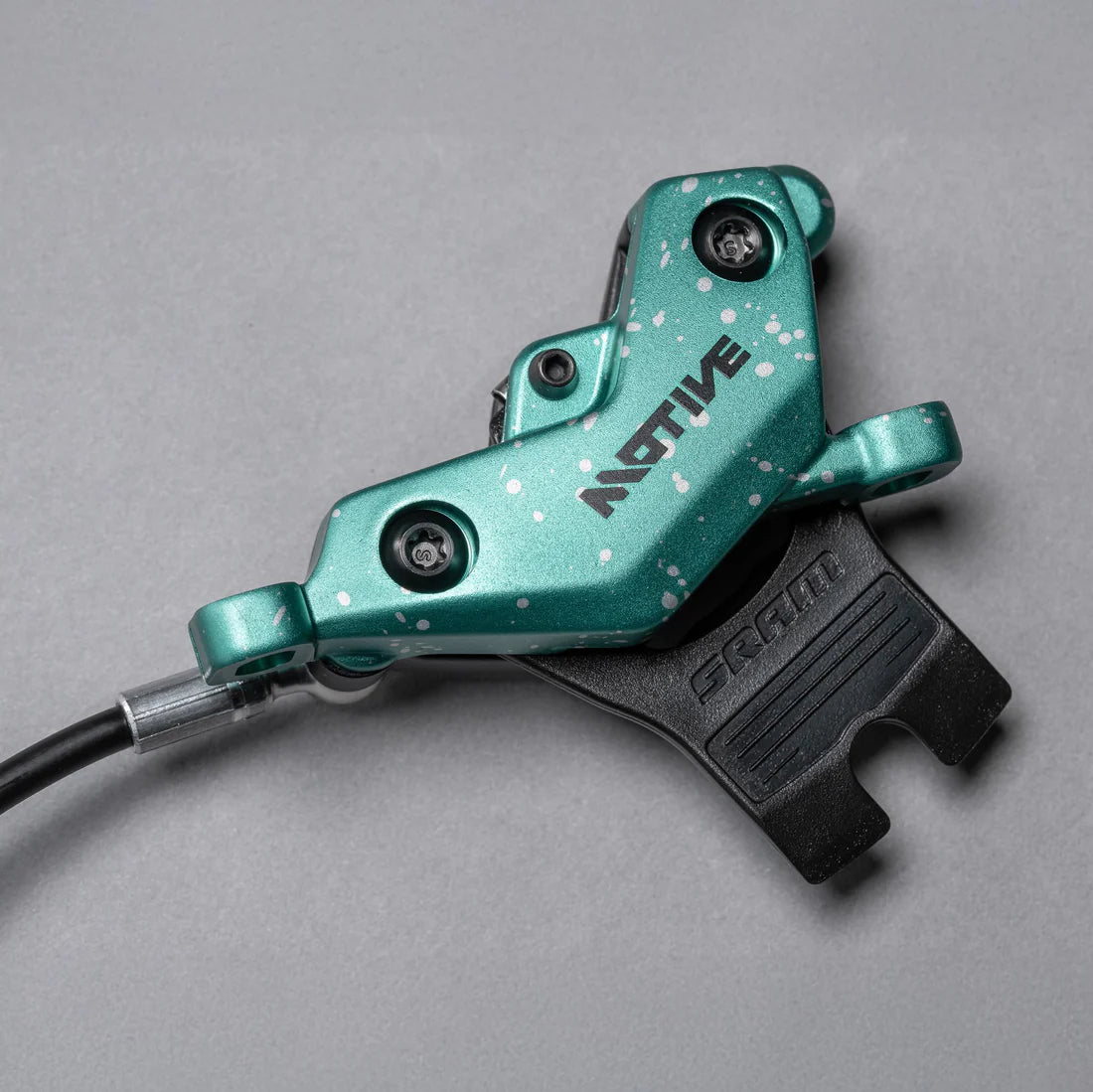 Paar SRAM MOTIVE ULTIMATE EXPERT KIT Bremsen - Limitierte Auflage Teal Splatter